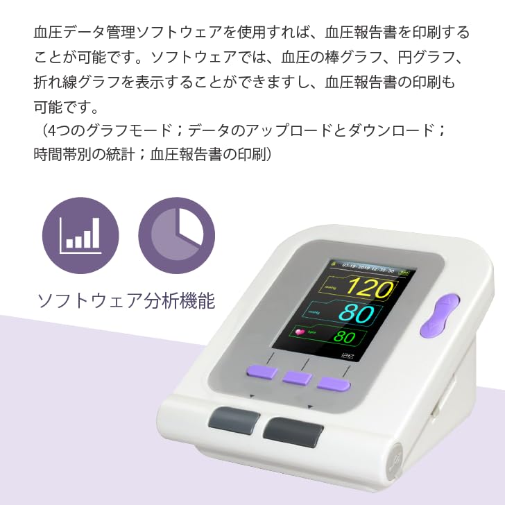 Amazon | Kurflo ペット用血圧計 獣医用電子血圧計 獣医血圧 獣医用