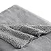 Eddie Bauer - Throw Blanket, Reversible Sherpa Fleece Bedding, Home Decor for All Seasons (Smoke Grey, Throw)