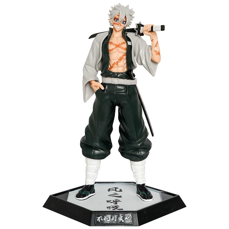 Image of Premium Samurai Warrior Action Figure | 22 cm Sword Fighter Collectible Model | Detailed Anime-Style Figurine for Desk, Shelf & Gifting PVC Statue