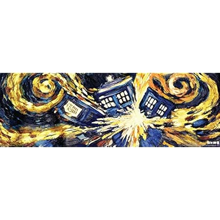 tardis exploding van gogh