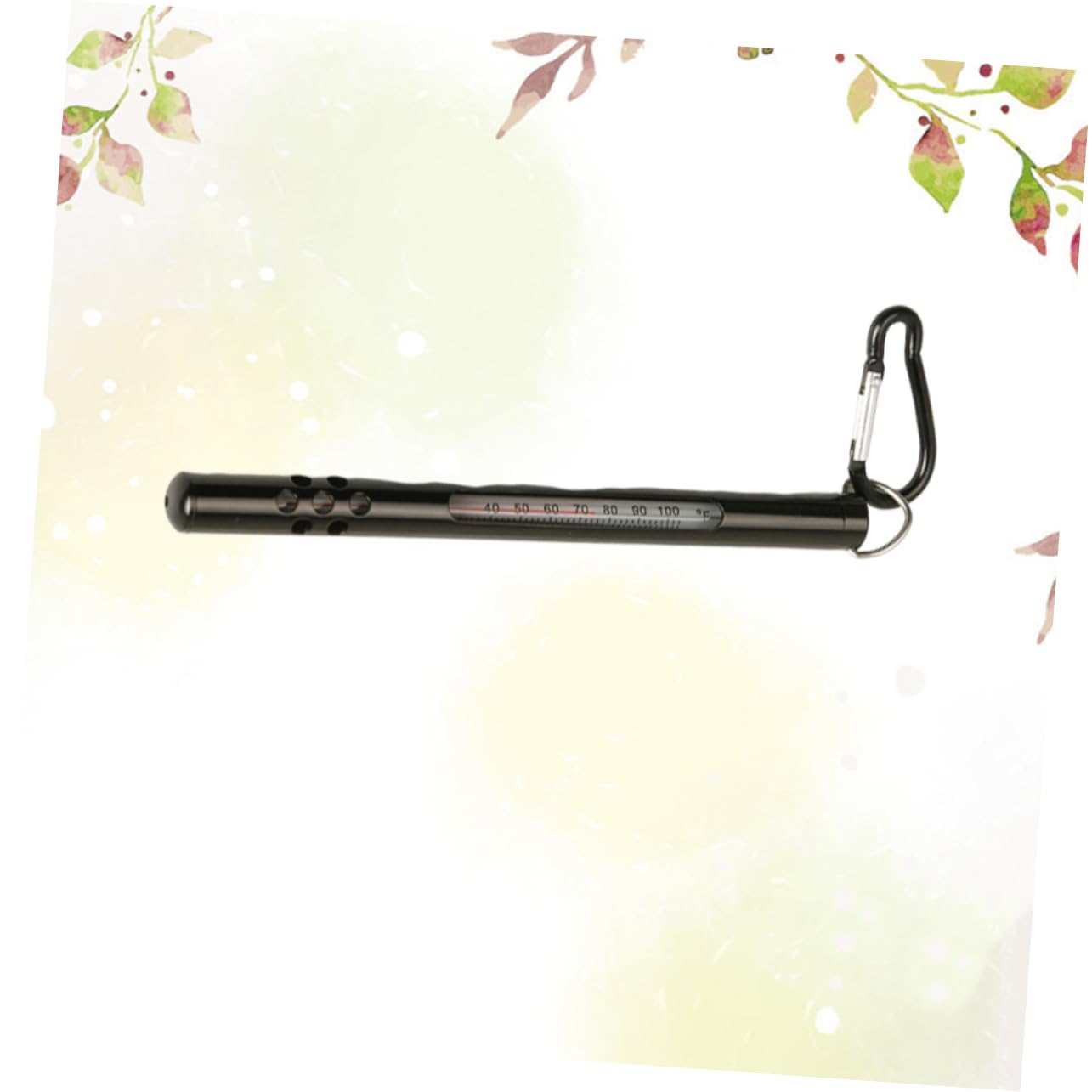 BESPORTBLE 3pièces Thermomètre De Portable Avec Clip Type Crayon Indicateur De Température Fahrenheit Et Celsius Outil Pour Eau Douce Noir