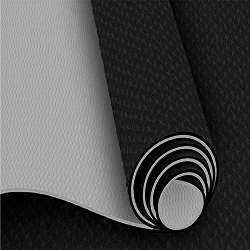 Image of IRIS Fitness Non Slip TPE Yoga Mat for Hot Yoga Pilate Gymnastics, Double Sided (72 inch x 24 inch x 6 mm)