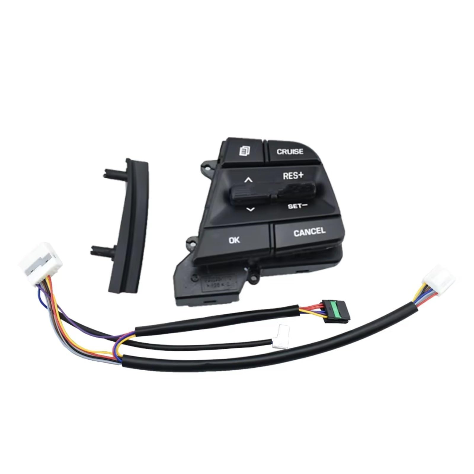 Compatible Con Hyundai Para Móvil Para Collar Para Solaris 2016 2017 2018 2019 Botón De Interruptor De Volante De Control De Crucero Del Lado Derecho autopartes(Right Side-wire)