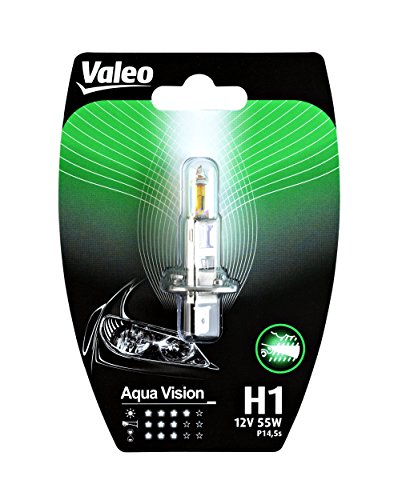 Valeo Ampoule Halogène AQUA VISION 32506 H1 55W lot de 1