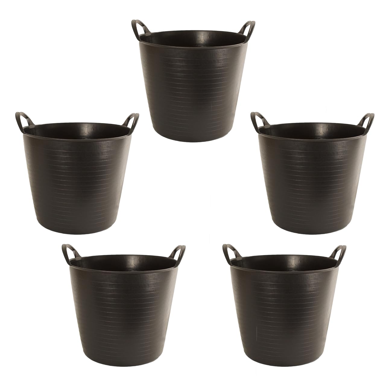 26 Litre Flexi Tub Garden Home Flexible Colour Rubber Storage Container Bucket Flex Tub (5)