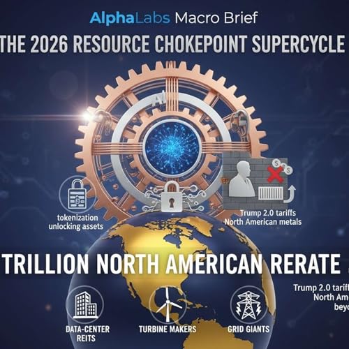 AlphaLabs Macro Brief: The 2026 Resource Chokepoint Supercycle – How AI Power Hunger, Tokenization, and 60% Tariffs Will Ignite a $10 Trillion North American Rerate