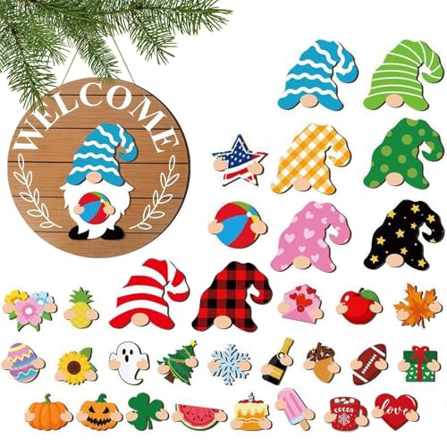 Accent décoratif de porte et panneau de bienvenue interchangeable pour mur de classe