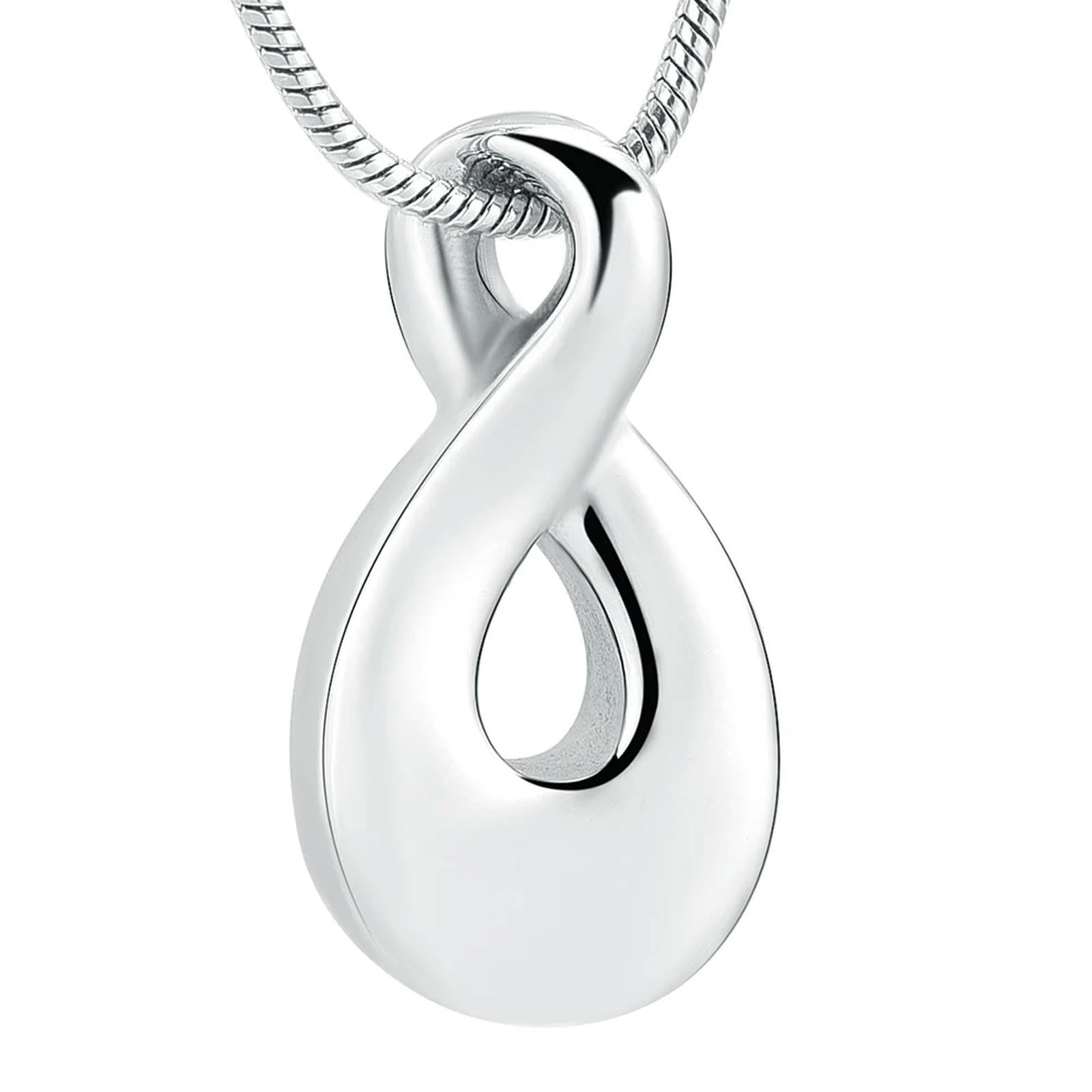 Urne souvenir et collier de crémation pendentif de prière contre la douleur de la séparation