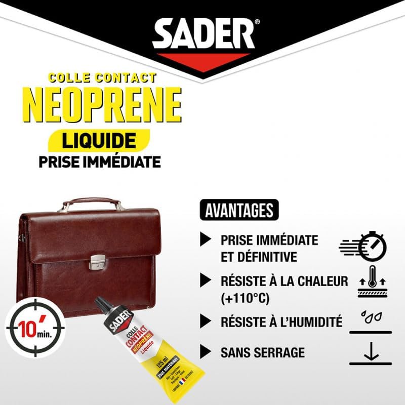 Sader Liquid AT020061 Nettoyant pour Cuisine Non Toxique Élimination des Graisses 500ml