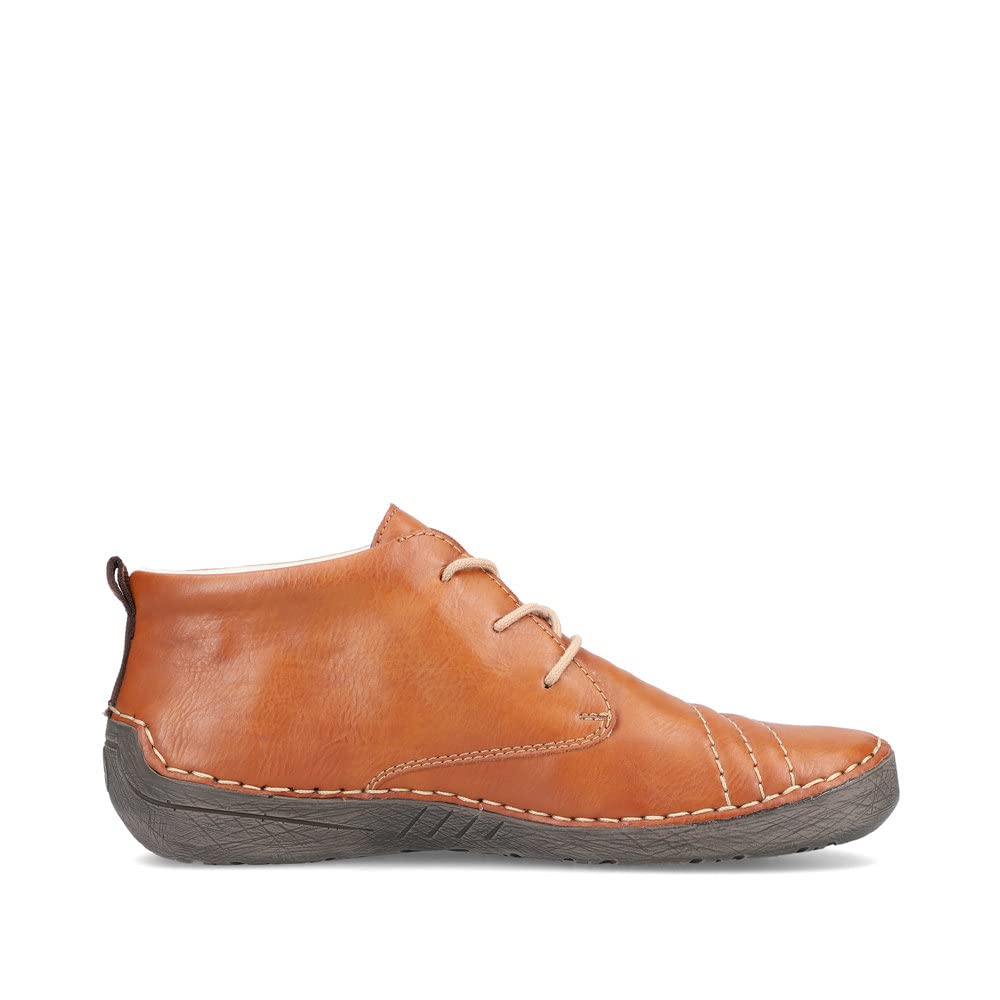 Rieker Damen Bequemschuhe 52532, Frauen Schnürhalbschuhe