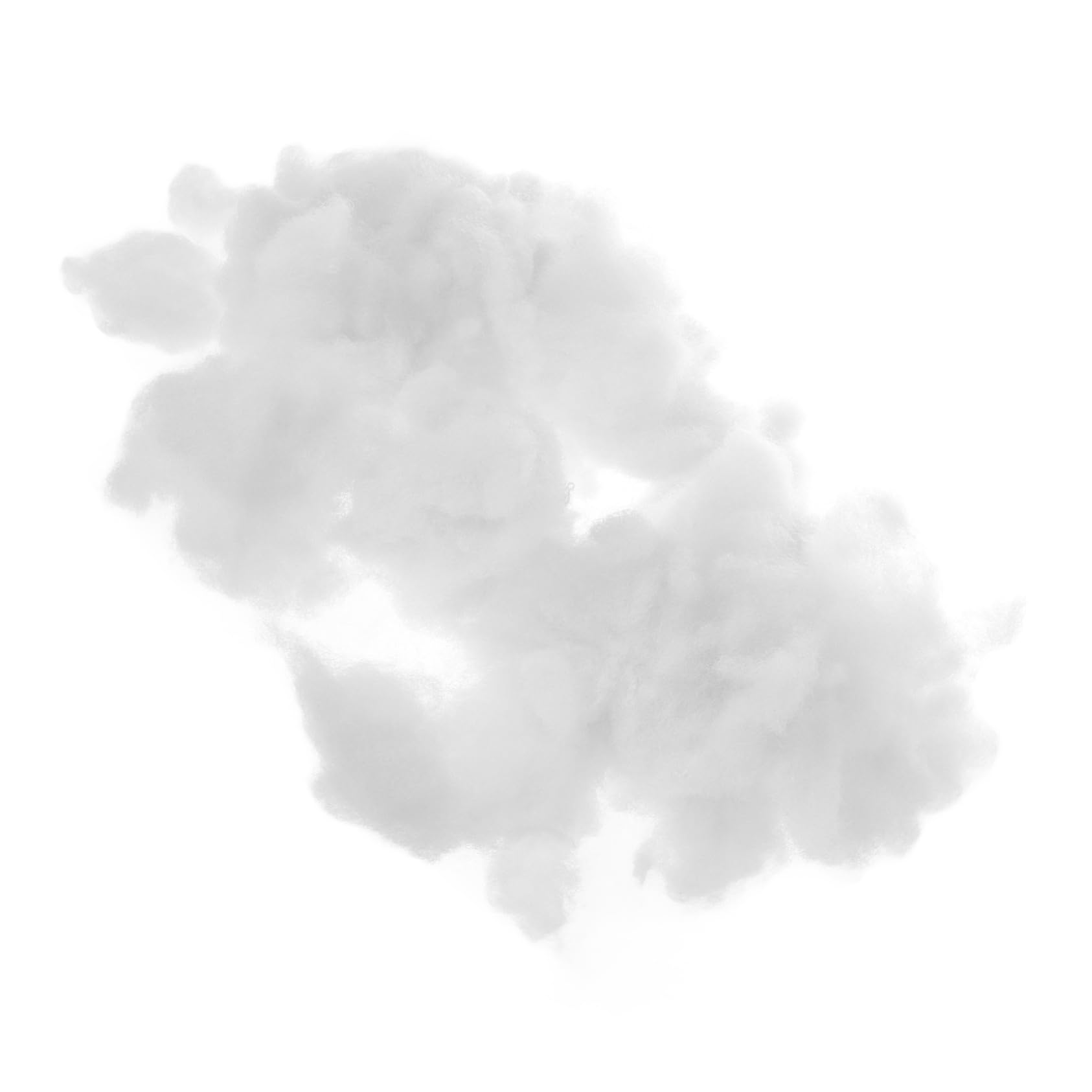 GRIRIW Natural Crochet Pillow Stuffing Soft High Elastic Fill Cottons for Stuffed Toys and Crafts