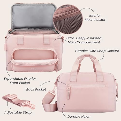 Image of Bentgo Insulated Lunch Bag, Extra-Large Capacity, Lightweight