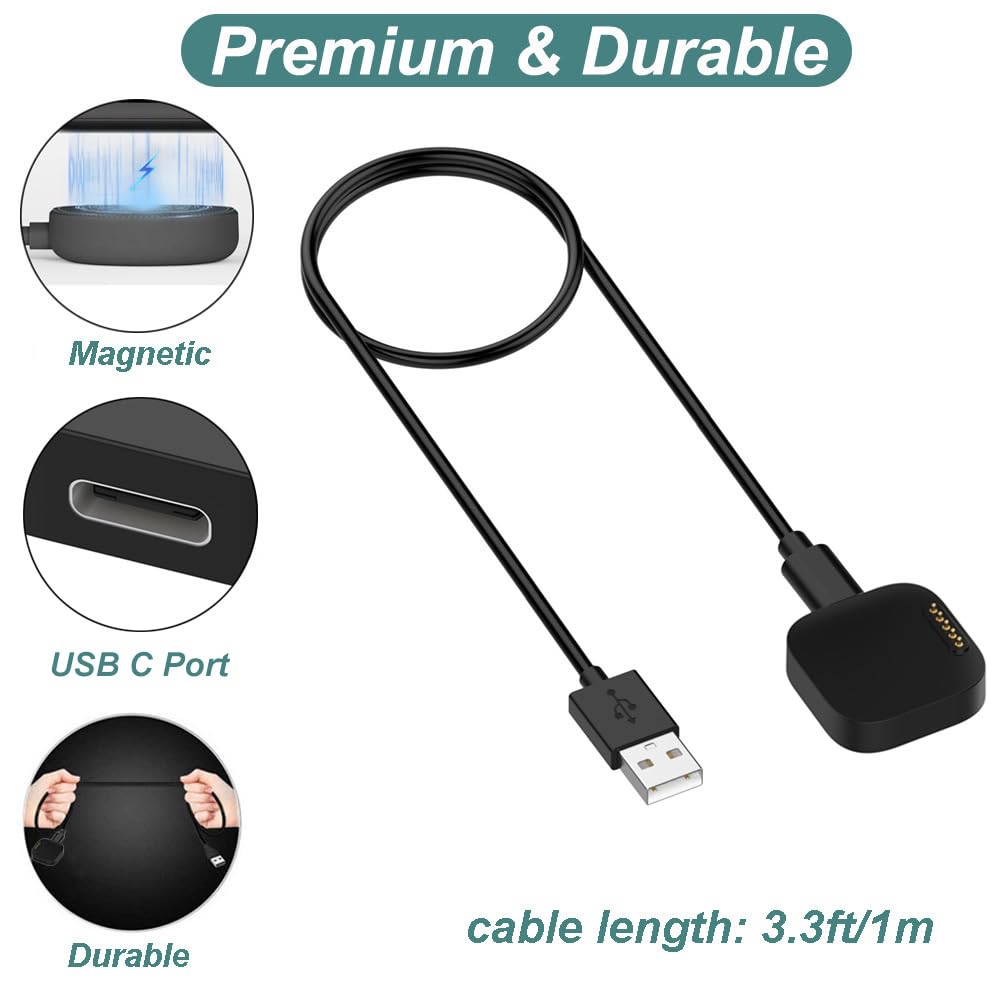 Cargador para SyncUP Kids Watch 2, cable de carga magnético de repuesto para T-Mobile Sync UP Kids Watch 2 (1 m)