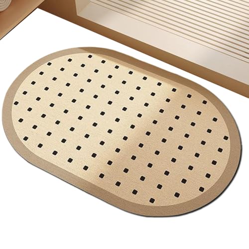 Alfombra De Baño, Alfombra De Baño, Estera De Tierra De Diatomeas Sin Deslizar, Doormat De Entrada De Secado, Accesorios De Ducha Para La Vida En El Apartamento, Baño Al Aire Libre