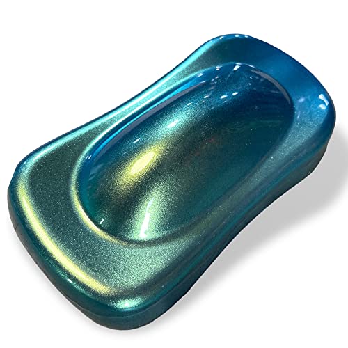 LiME LiME Base coat Maker Chameleon Pearl, 25 Grams Color Changing Pigment Powder, Gold, Orange, Green Color Shift 10-50 pm