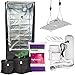 Produktbild Growbox Komplett Set LED 100 Watt 3-Pflanzen Legalisierung  Mini Klein 60x60x140 Homebox Grow-Set Zuchtzelt Growschrank Growzelt