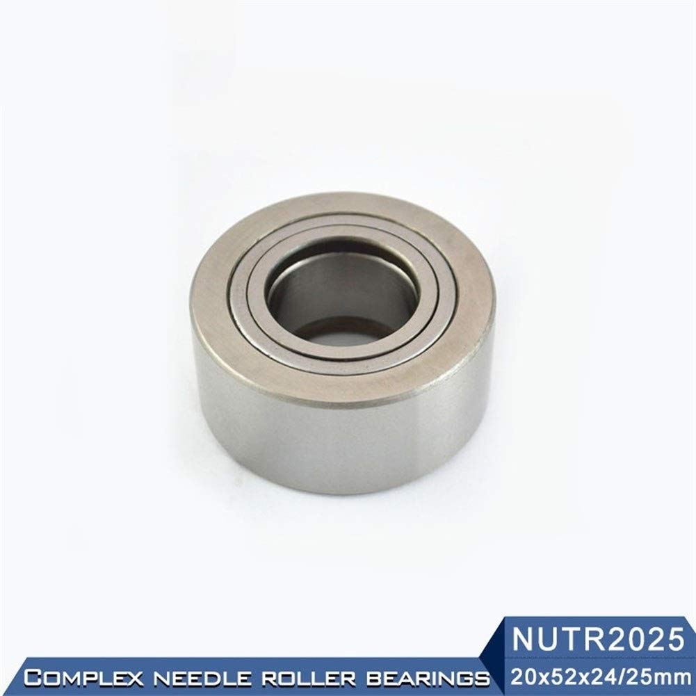 WAAZVXS WEIWEIBEIER NUTR2052 Roller Followers Bearings 20x52x25x24mm (1 PC) NUTD2052 Yoke Type Track Rollers Bearing NUTR 2052