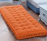 banco naranja argentina Alta calidad: cojín suave hecho de terciopelo y algodón perlado. El cojín se siente cómodo, suave y transpirable. El cojín del asiento es grueso, elástico y cómodo como un colchón. Se puede utilizar como cojín de sofá, cojín de banco y cojín de suelo, cojín de columpio, para proporcionarte calidez y aliviar la fatiga y el estrés.