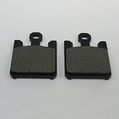 Miniatura 7 de Pinza de freno trasera de 2 pistones para motocicleta de aluminio pulido con pastillas - Harley Chopper Bobber Cafe Racerer con pastillas - Harley