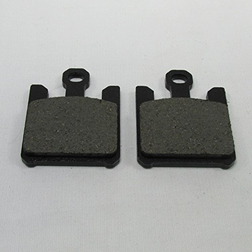 Miniatura 7 de Pinza de freno trasera de 2 pistones para motocicleta de aluminio pulido con pastillas - Harley Chopper Bobber Cafe Racerer con pastillas - Harley