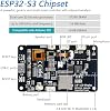 FREENOVE ESP32-S3 Placa de Desarrollo con Pantalla CYD 2.8 Pulgadas IPS Táctil Capacitiva 240x320 Píxeles, Compatible con XiaoZhiAI IA, Microcontrolador Dual-Core 32-bit 240 MHz WiFi+BT, Tutoriales de Proyectos Código LVGL 6