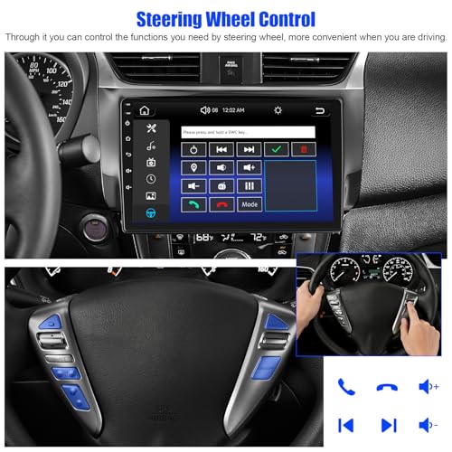 Radio para Nissan Sentra 2013-2017 con pantalla 10.1" táctil miniatura 7