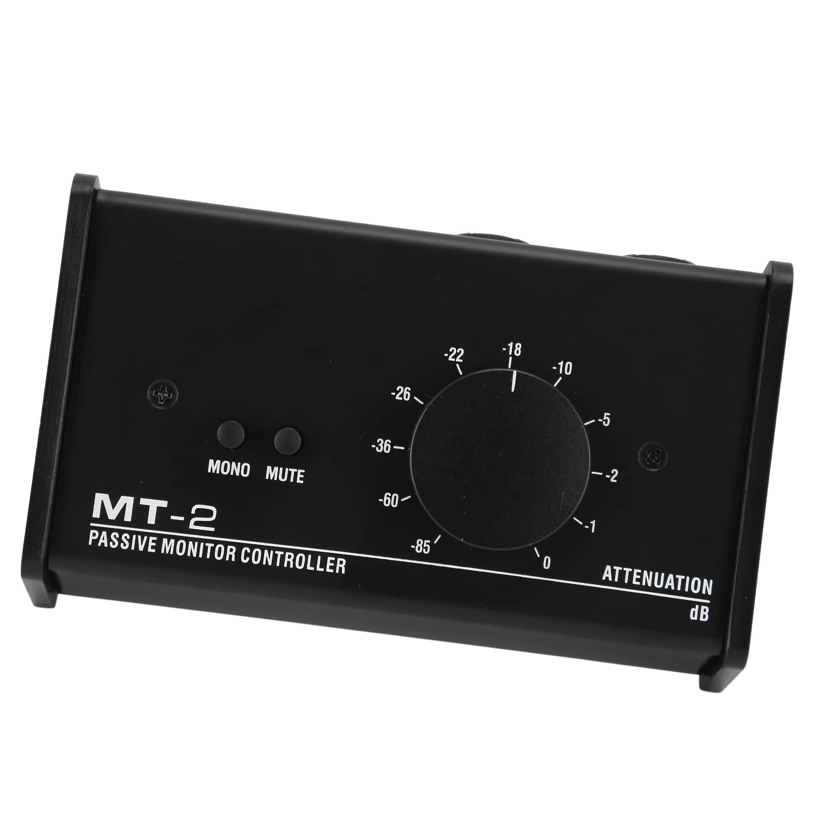 Contrôleur de volume stéréo passif, contrôleur de moniteur passif Interface XLR et 3,5 mm Réglage précis Plug and Play Contrôle de la sourdine pour ordinateur de bureau