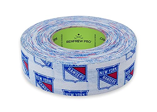 Renfrew Pro Nhl New York Rangers Patterned Cloth Hockey Tape, 2Pk #TOP7
