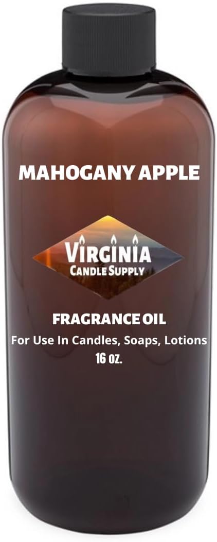 Mahogany Apple Fragrance Oil (Our Version of The Brand Name) (16 oz Bottle) for Candle Making, Soap Making, Tart Making, Room Sprays, Lotions, Car Fresheners, Laundry Detergent,Fabric Softener