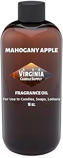 Mahogany Apple Fragrance Oil (Our Version of The Brand Name) (16 oz Bottle) for Candle Making, Soap Making, Tart Making, Room Sprays, Lotions, Car Fresheners, Laundry Detergent,Fabric Softener