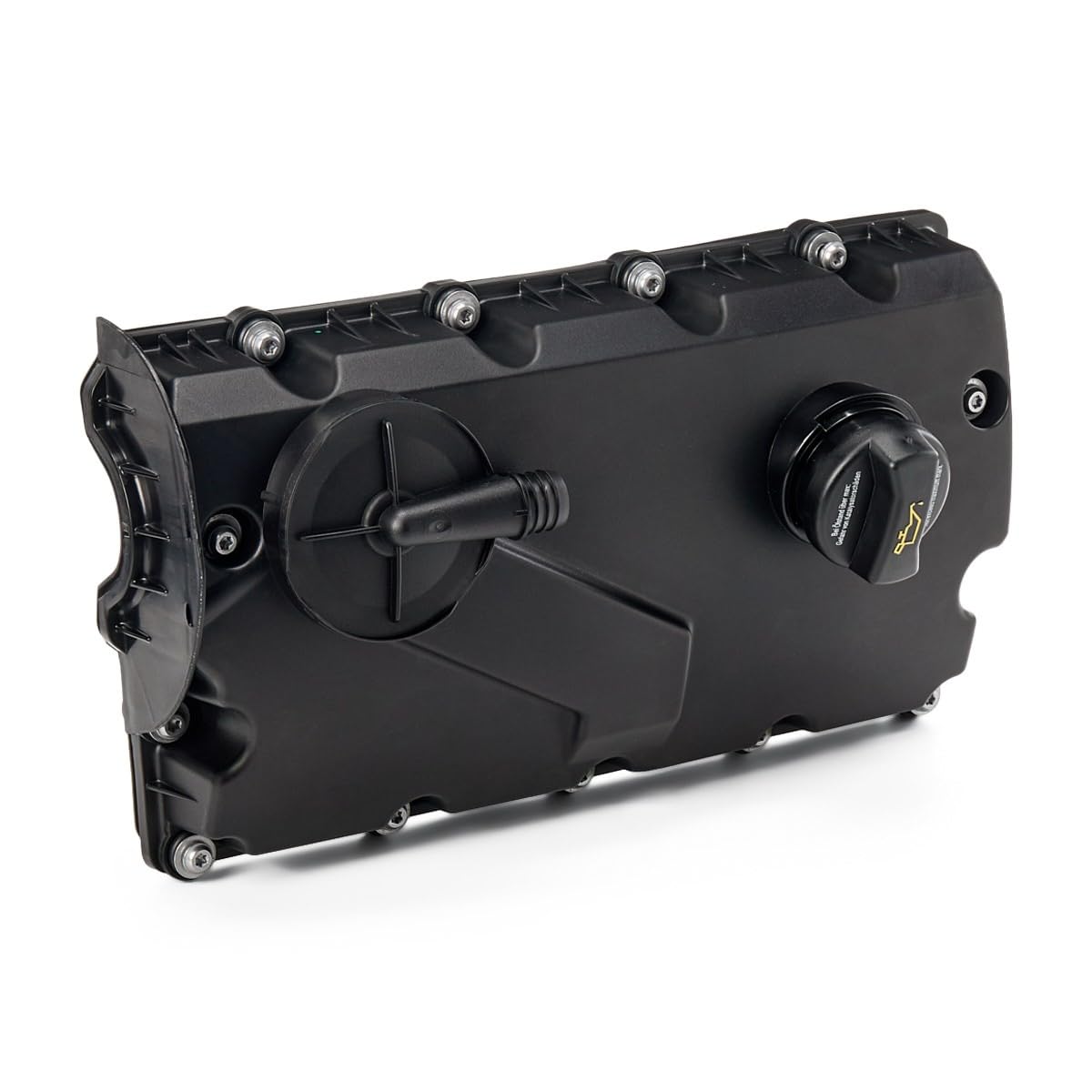 RIDEX 977C0028 Coperchio punterie con guarnizione coperchio valvole con valvola di sfiato con tappo di chiusura Compatibilità con VW Golf IV Hatchback 1J1