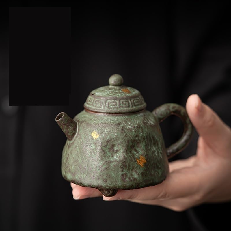 Infusore Per Il Tè Teiera cinese con smalto in bronzo Teiera Kung Fu in stile giapponese Dispositivo for la preparazione del tè Infusore for il tè Bollitore for il tè Bollitore Per Il Tè Piano Cottura