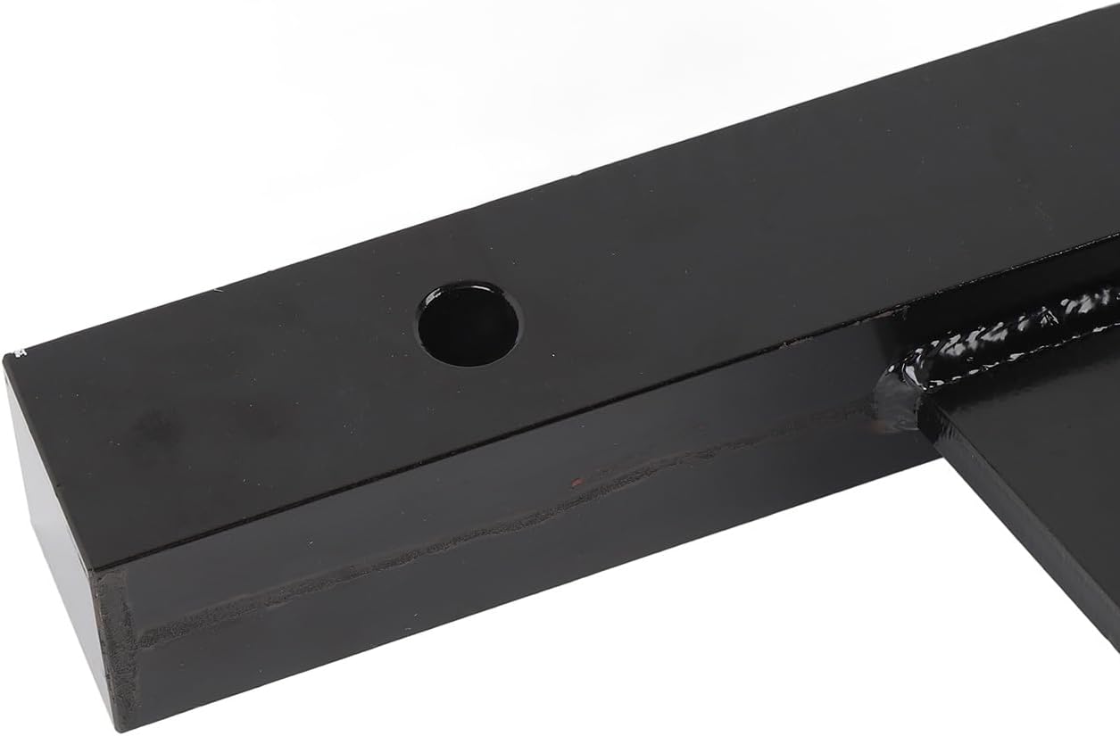 Weight Distribution Hitch Shank 2 Inch Receiver, 7 Inch Drop 10-1/2 Inch Rise, Solid Steel Construction - Adjustable Head Height, Rustproof Powder Coat Finish, Compatible wit