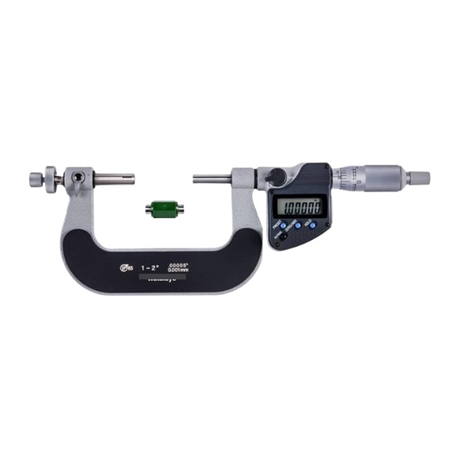 AWWVRLMM Gear Outside Micrometer 324-352-30 1-2" Caliper Type with Carbide Tips Machinist Tool for Metalworking