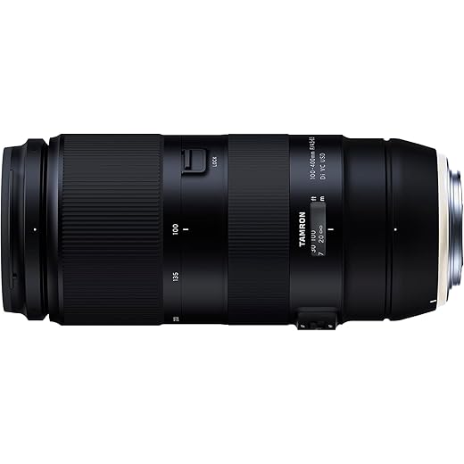 Tamron 100-400 mm F/4.5-6.3 Di VC USD Lens for Nikon - Black