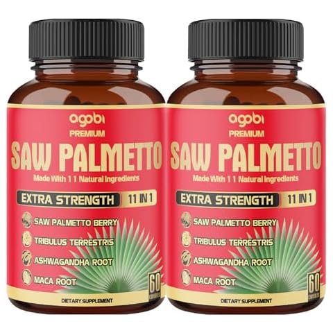 2 Packs - 11in1 Saw Palmetto Capsules Cover
