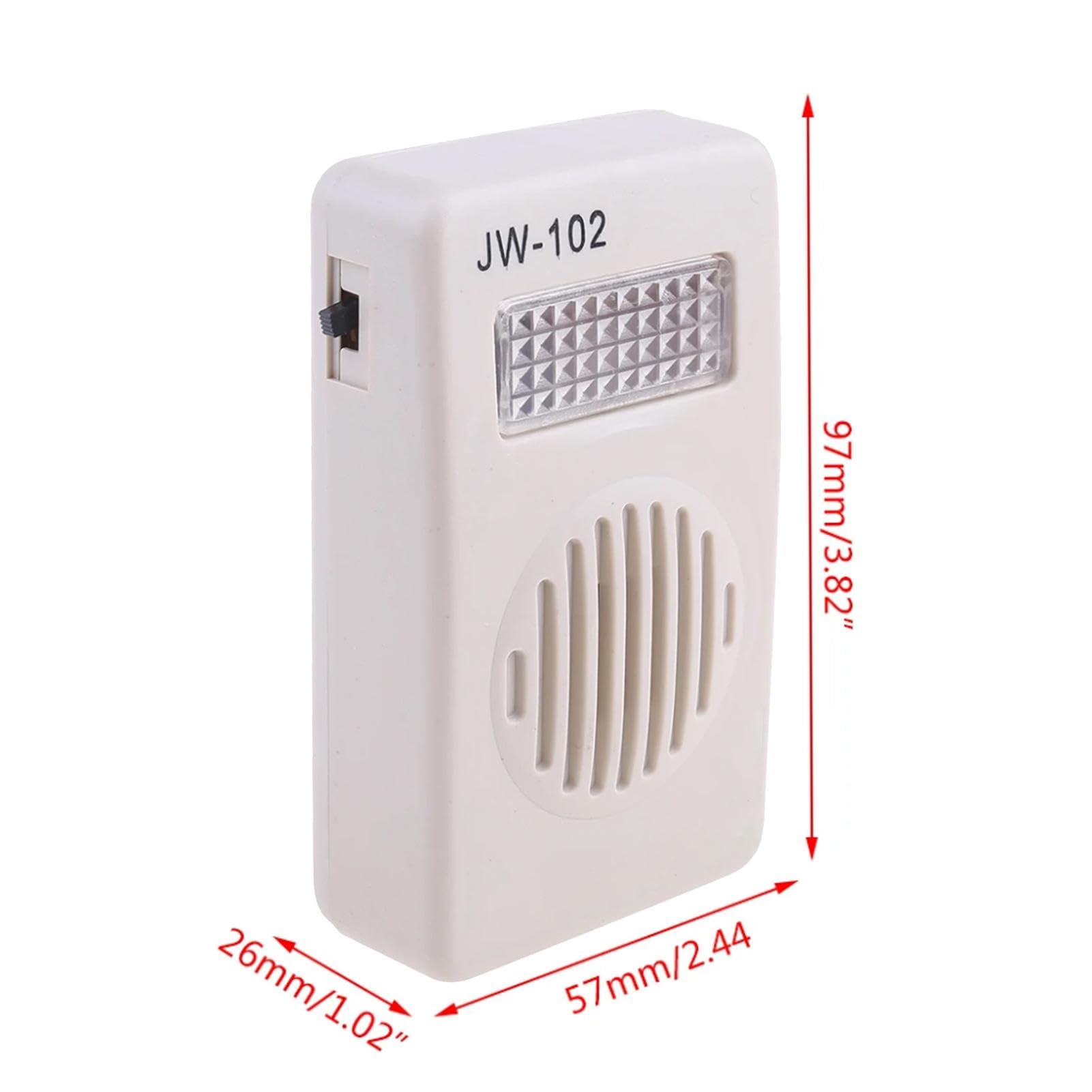 Amplificador De Timbre Para Teléfono Fijo - Sonido De 70 DB Con Luz Intermitente. Ideal Para Personas Mayores O Con Problemas De Audición