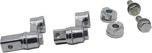 Miniatura 7 de YHMOTO - Pedales de pie para tablero delantero compatibles con Magna VF250 VT250 VF750 VTX 1300 1800 V-STAR Drag Star Virago Suzuki Intruder