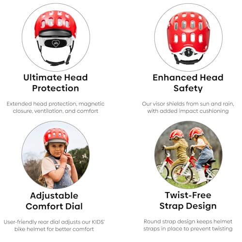 Image of woom Kids Bike Helmet, Toddler & Youth, Ages 1-14, Boys & Girls