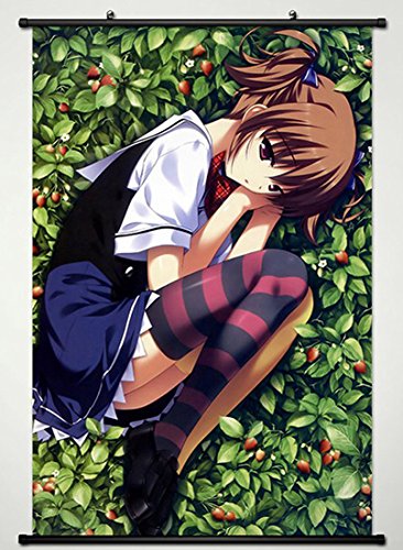 Wall Scroll Poster Fabric Painting For Anime Grisaia no Kajitsu Makina Irisu 013 S