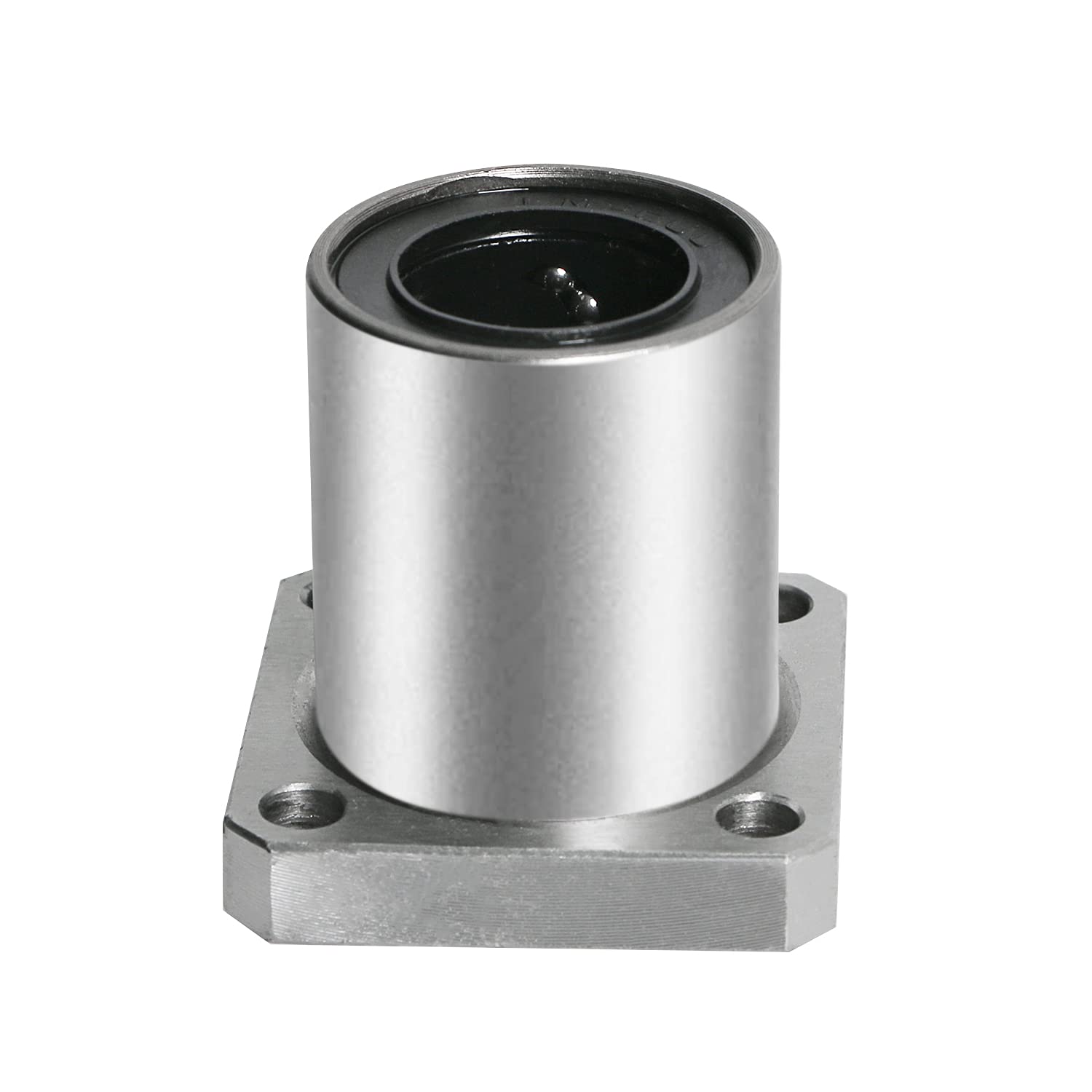 LMK40UU Square Flange Linear Motion Ball Bearing, ID 40mm, OD 60mm Linear Ball Bearings Sae52100 Carbon Steel, 6 Rows of Steel Balls, Great for CNC, 3D Printer, Linear Rail Guide — Amazon image 8