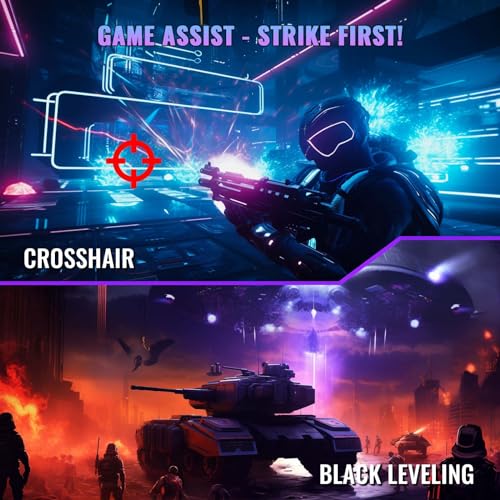 Monitor Gaming 24" FHD 180Hz, IPS, 1ms,Adaptive Sync,110% sRGB, Mmonitor per computer da gioco, Schermo PC Anti-Flicker & Less Blue Light, 2xHDMI 2.0/1xDP 1.4 Port(MFG24F4 cavo HDMI inclusi) - Monitor - Immagine 2