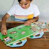 Melissa & Doug Blok z Naklejkami Wielokrotnego Użytku, Wielokolorowy, 1 Zestaw, 19408