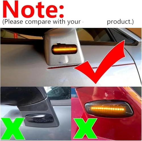 Intermitente del espejo retrovisor del coche para evitar multas C4 3