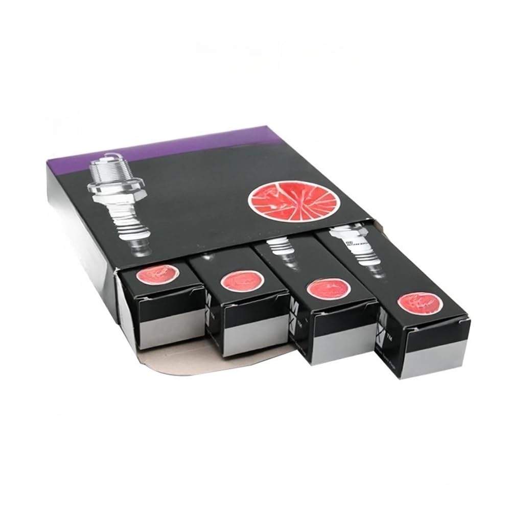 candele veicolo Candele ad alta infiammabilità da 4 pezzi LTR6BHX 90495 Motore per auto