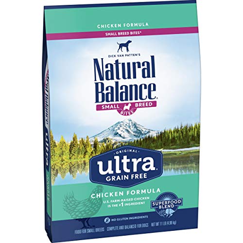 Natural Balance Original Ultra Grain Free Small Breed Bites Dog Food, Chicken Formula
