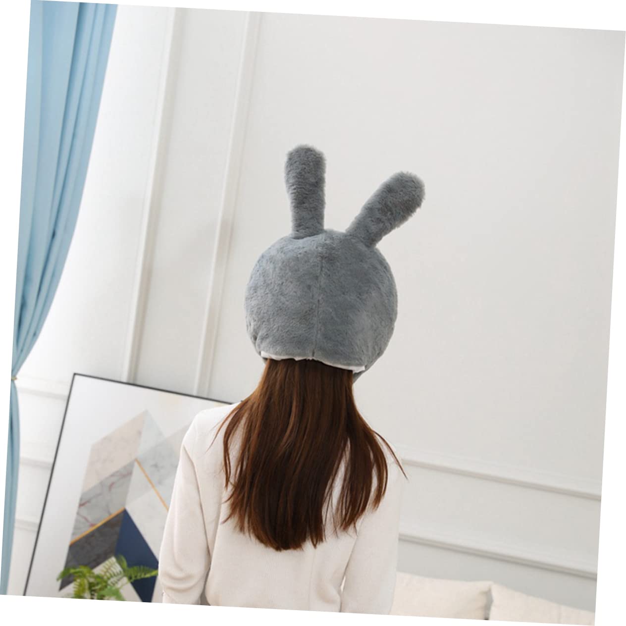 HEMOTON 2 Piezas De Disfraz Con Orejas Encantadoras Divertido Gorro De Fiesta De Conejo Para Mujeres Hombres Niños Y Niñas