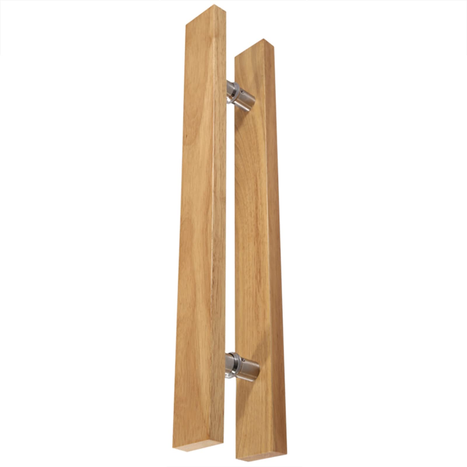 Raccord et ensemble de poignées en bois 40 cm contre le froid