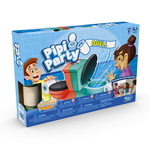 Hasbro Spiele E3257100 PIPI Party Duell, Kinderspiel, Multicolor