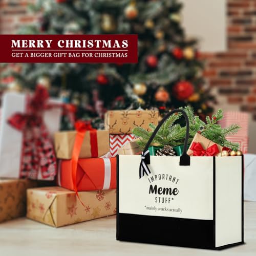 Image of FORBIDDEN PAPER Gifts Tote Bag Important Stuff Tote Gift Gifts Birthday for Shopping Bag Grocery Bag Utility Tote